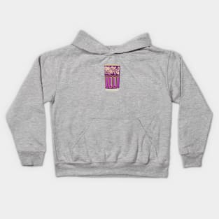 Purple Moroccan Tea Cup - ATAY Cup - Traditional Moroccan Tea Cup Kids Hoodie